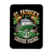 Magnet Flexible St Patrick's Day Cruise Squad 2025 Family Correspo (Vertical)