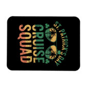 Magnet Flexible St Patrick's Day Cruise Squad Amusant Famille Matc (Horizontal)