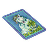 MAGNET FLEXIBLE ST. PATRICK'S DAY IRISH EWE, SHEEP & SHAMROCK (Côté Droit)