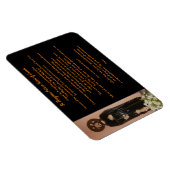 Magnet Flexible St Peregrine Patron Saint du Cancer Patients (Côté Droit)