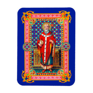 Magnet Flexible St. Thomas Becket en chasuble rouge (K 34)