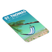 Magnet Flexible St Thomas Îles Vierges américaines. (Côté Droit)