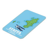 Magnet Flexible Staffa Hébrides intérieures à Argyll and Bute, en  (Côté Gauche)