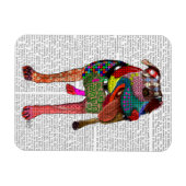 Magnet Flexible Staffordshire Bull Terrier - Patchwork (Horizontal)