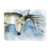 Magnet Flexible Stag errant - Aquarelle (Horizontal)