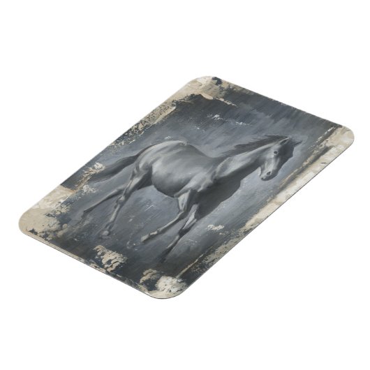 Magnet Flexible Stallion noir (Côté Gauche)