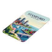 Magnet Flexible Stamford Connecticut (Côté Gauche)