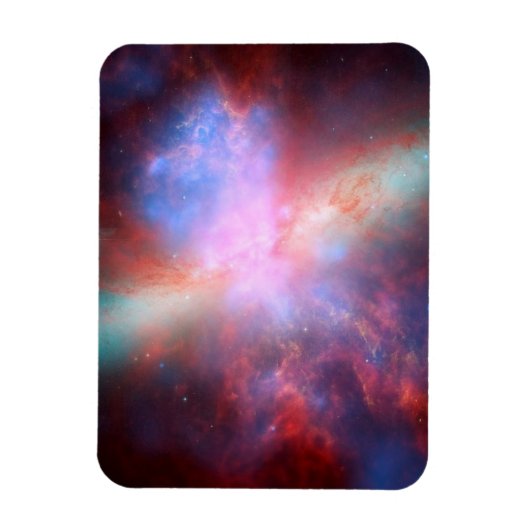 Magnet Flexible Starburst Galaxy M82 (Vertical)