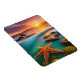 Magnet Flexible Starfish sur la plage à Dawn (Côté Droit)