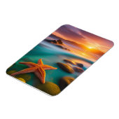 Magnet Flexible Starfish sur la plage à Dawn (Côté Gauche)