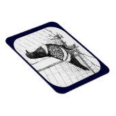 Magnet Flexible Starling Pigeon 1973 (Côté Droit)