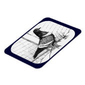 Magnet Flexible Starling Pigeon 1973 (Côté Gauche)