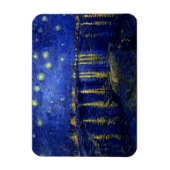 Magnet Flexible Starry Night Rhone par Van Gogh (Vertical)