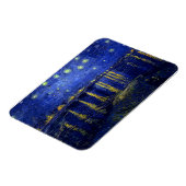 Magnet Flexible Starry Night Rhone par Van Gogh (Côté Gauche)