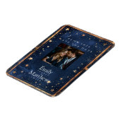 Magnet Flexible Starry Night Romance Mariage Enregistrer La Date (Côté Gauche)