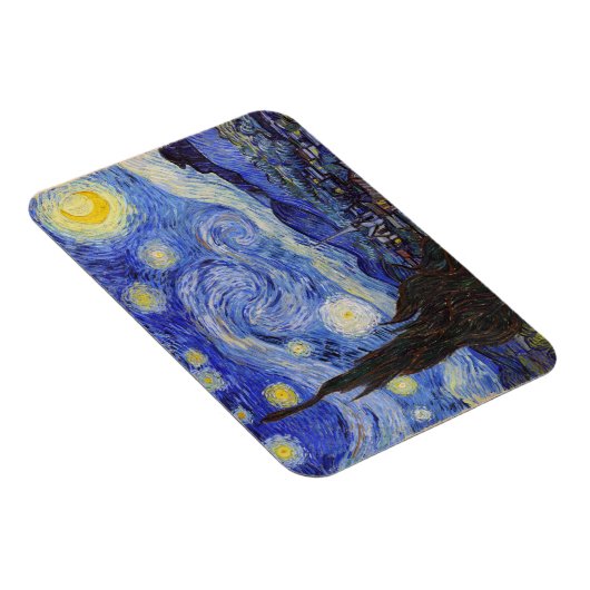 Magnet Flexible Starry Night , Vincent van Gogh (Côté Droit)