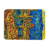Magnet Flexible Starry Starry Night Florence Italie (Horizontal)