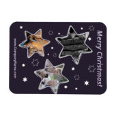 Magnet Flexible Stary Custom Senior Home Care Photos Noël (Horizontal)