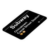 Magnet Flexible Station de métro New York (Côté Gauche)