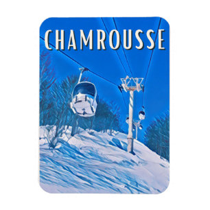 Magnet Flexible Station de ski de Chamrousse