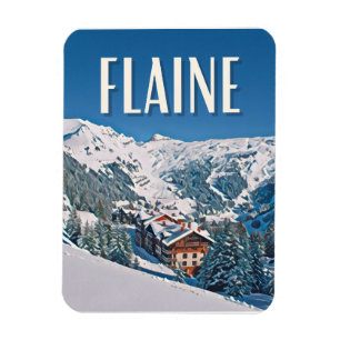 Magnet Flexible Station de ski de Flaine