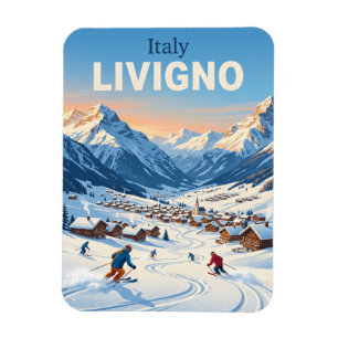 Magnet Flexible Station de ski de Livigno Italie