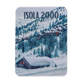 Magnet Flexible Station de ski Isola 2000 (Vertical)