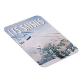 Magnet Flexible Station de ski Les Saisies (Côté Droit)