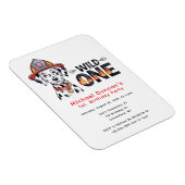 Magnet Flexible Station d'incendie Chien dalmate 1er. Fête d'anniv (Côté Droit)