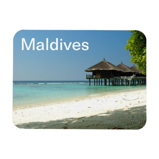 Magnet Flexible Station maldivienne (Horizontal)