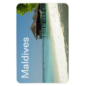 Magnet Flexible Station maldivienne (Vertical)