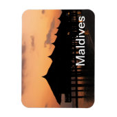 Magnet Flexible Station maldivienne (Vertical)