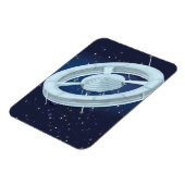 Magnet Flexible Station spatiale (Côté Gauche)