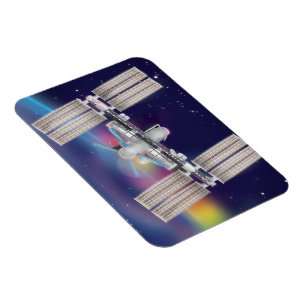 Magnet Flexible Station spatiale internationale