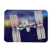 Magnet Flexible Station spatiale internationale (Horizontal)