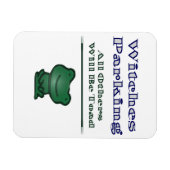 Magnet Flexible Stationnement des sorcières (Horizontal)