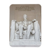 Magnet Flexible Statue d'Abraham Lincoln (Vertical)