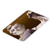 Magnet Flexible Statue d'Abraham Lincoln, Mémorial de Lincoln (Côté Gauche)