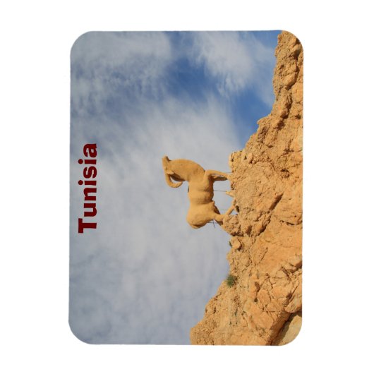 Magnet Flexible Statue de chèvre tunisienne (Vertical)