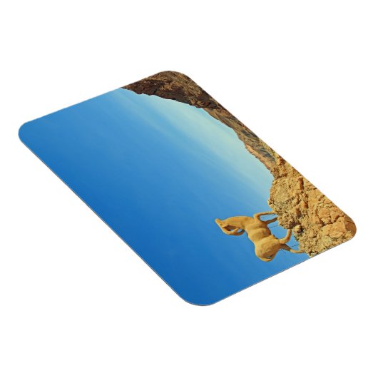 Magnet Flexible Statue de chèvre tunisienne (Côté Droit)