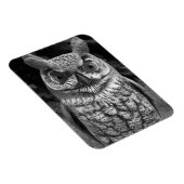 Magnet Flexible Statue de Cute Owl (Côté Droit)