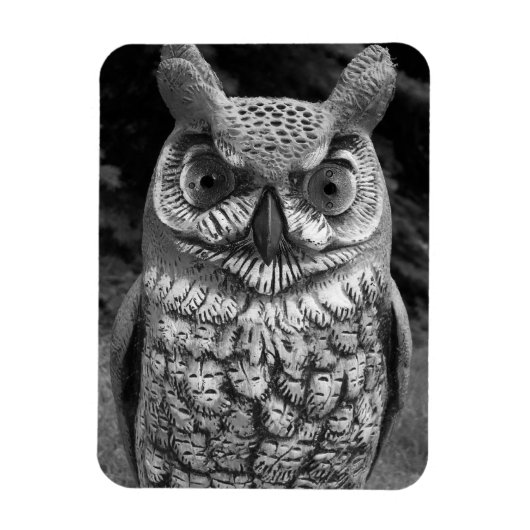 Magnet Flexible Statue de Cute Owl (Vertical)