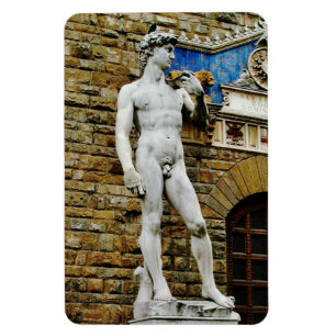 Magnet Flexible Statue de David Florence Italie