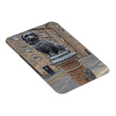 Magnet Flexible Statue de Greyfriars Bobby à Édimbourg (Côté Droit)