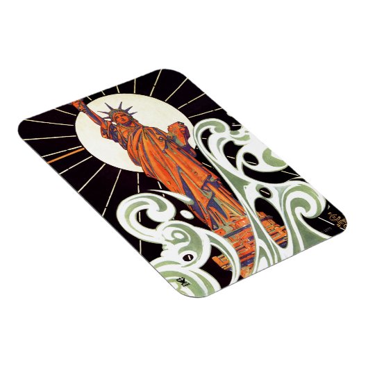 Magnet Flexible Statue de la Liberté (Côté Droit)