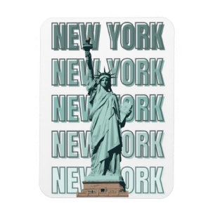 Magnet Flexible statue de la liberté de la ville de New York