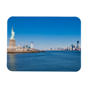 Magnet Flexible Statue de la liberté, du fleuve Hudson et de