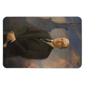 Magnet Flexible Statue de la Liberté et président Woodrow Wilson (Horizontal)