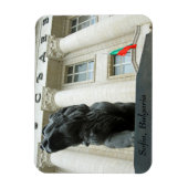Magnet Flexible Statue de lion, Sofia, Bulgarie (Vertical)