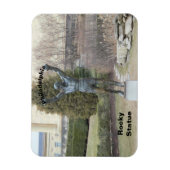 Magnet Flexible Statue de Philadelphie Rocky (Vertical)